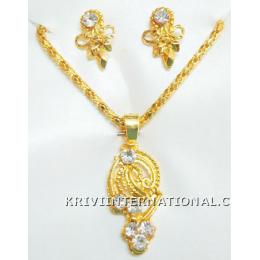 KNKT06038 Costume Jewelry Necklace Set