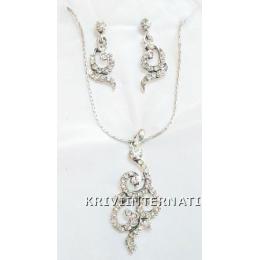 KNKT06056 Fashion Jewelry Necklace Set