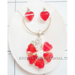 KNKT06C46 Fashion Jewelry Necklace Set