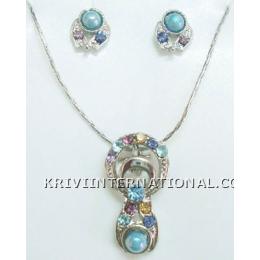 KNKT07A01 Costume Jewelry Necklace Set