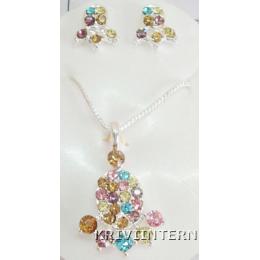 KNKT11001 Fashion Jewelry Necklace Set