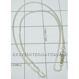 KNLK01025 Lovely Costume Jewelry Silver Look Chains