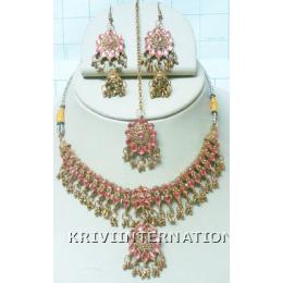 KNLK04001 Fine Quality Costume Jewelry Necklace Set