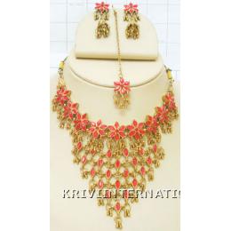 KNLK04007 Best Quality Necklace Earring Set