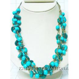 KNLK04C12 Contemporary Design Fashion Necklace