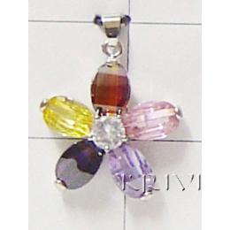 KPKS03055 Wholesale Cut Stone Fashion Pendant