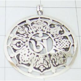 KPKS03057 Round Shape Imitation Jewelry Pendant