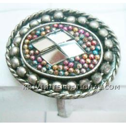 KRKT07010 Imitation Classic Ethnic Chunky Ring