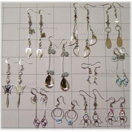 KWKQ09017 Unique Value Pack of Assorted 24 Pairs of Imitation Jewelery Earrings