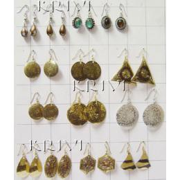 KWKS01001 Wholesale Lot Package of 500pc Metal Hanging Earrings