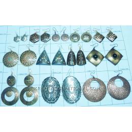 KWLK01001 Wholesale Lot of 50pc Metal Earrings