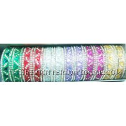 KWLK04003 Wholesale Lot of 6 sets of Lac Bangles