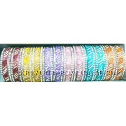 KWLK04006 Wholesale Lot of 6 sets of Lac Bangles