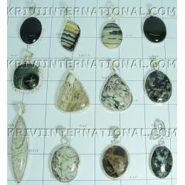 KWLL09008 Lot of 500 gms (17.66 oz) Cab Stone Jesper Pendants