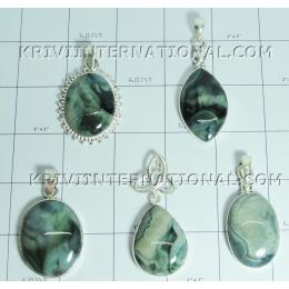 KWLL09015 Lot of 100 gms (3.53 oz) Green Jesper Pendant