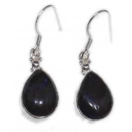 SAELS01070 Boulder Opal Earrings 925 Sterling Silver