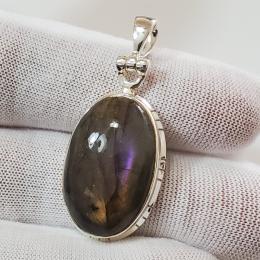 SAPLS01073 Labradorite Pendant 925 Sterling Silver