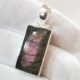 SAPLS01075 Labradorite Pendant 925 Sterling Silver