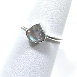 SARLS04007 Rainbow Moonstone Ring 925 Sterling Silver